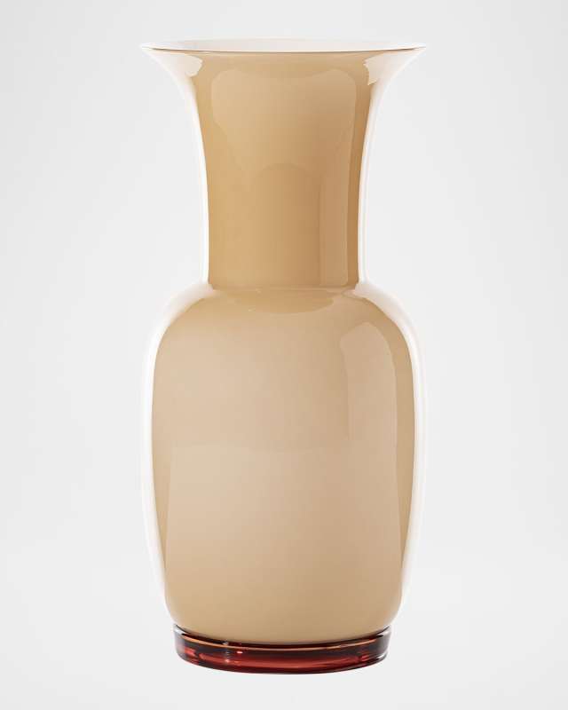 Venini Opalino Vase, 16.5"